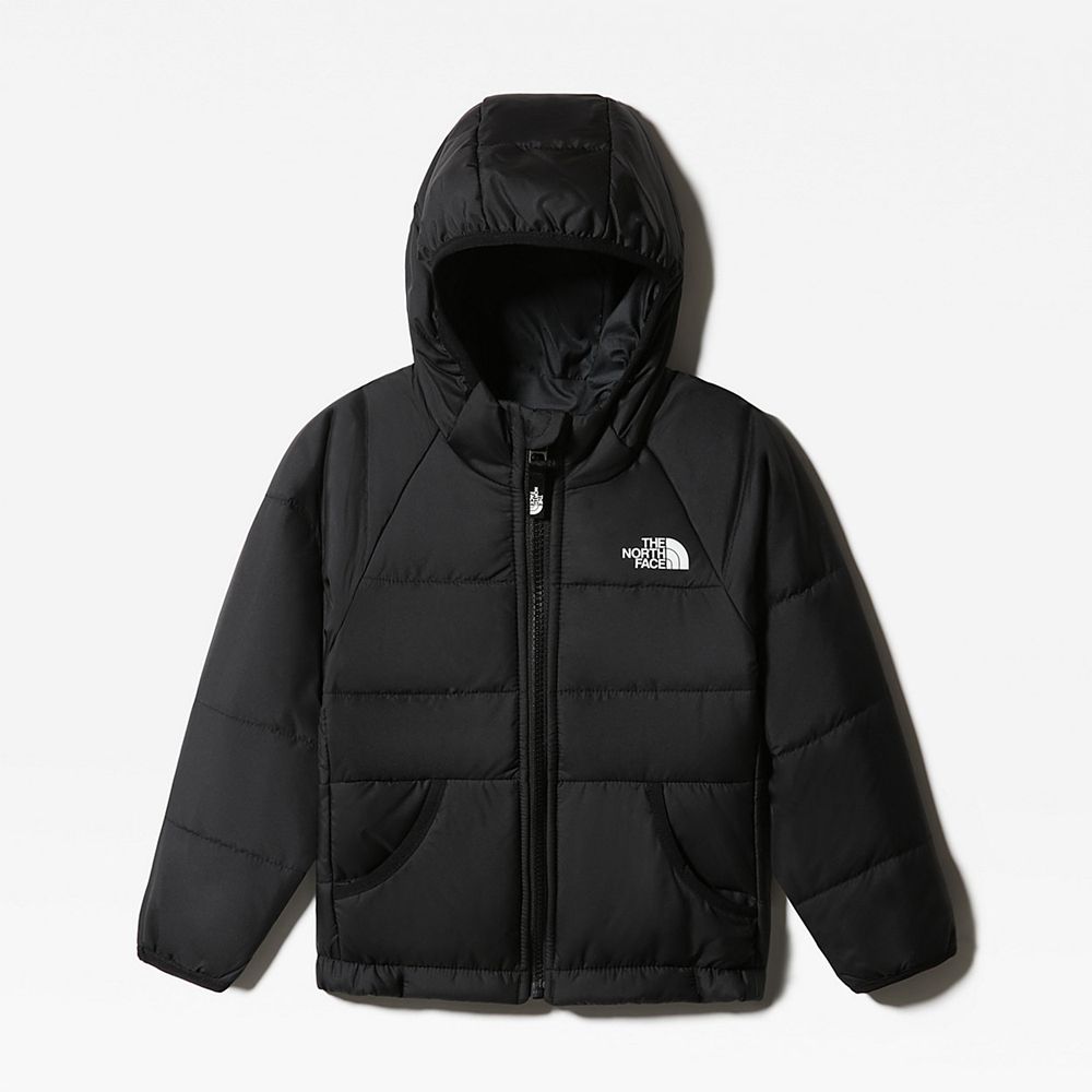 The North Face Waterproof Jackets Toddler Australia - The North Face Toddler Reversible Perrito Blac